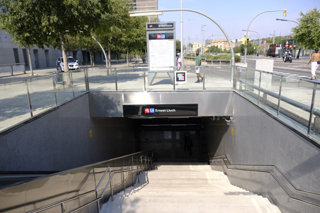 Estació Ernest Lluc, 2021