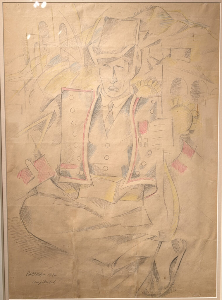 Mosso d'esquadra (1927). Rafael Barradas. Col. particular