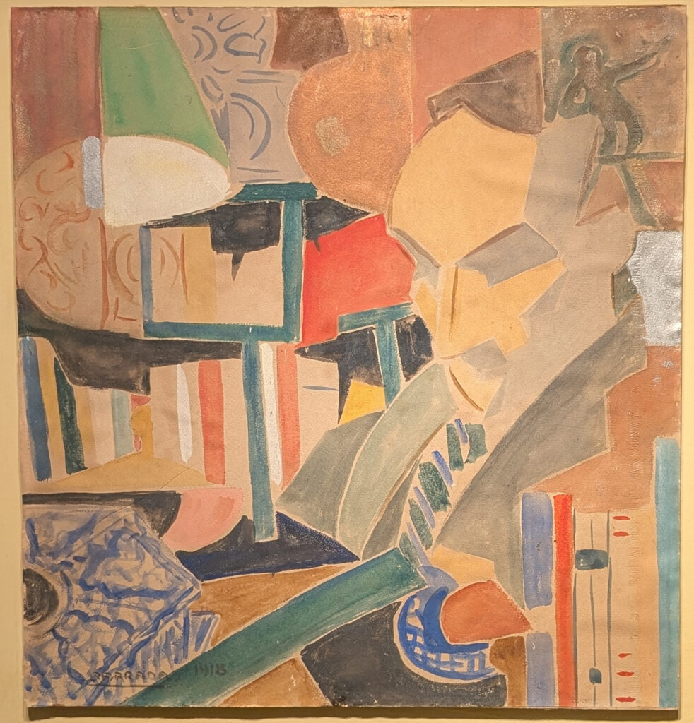 Retrat de Joan Salvat Papasseit (1918). Rafael Barradas. Col. particular